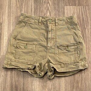 American Eagle Khaki Shorts Women's Size 2